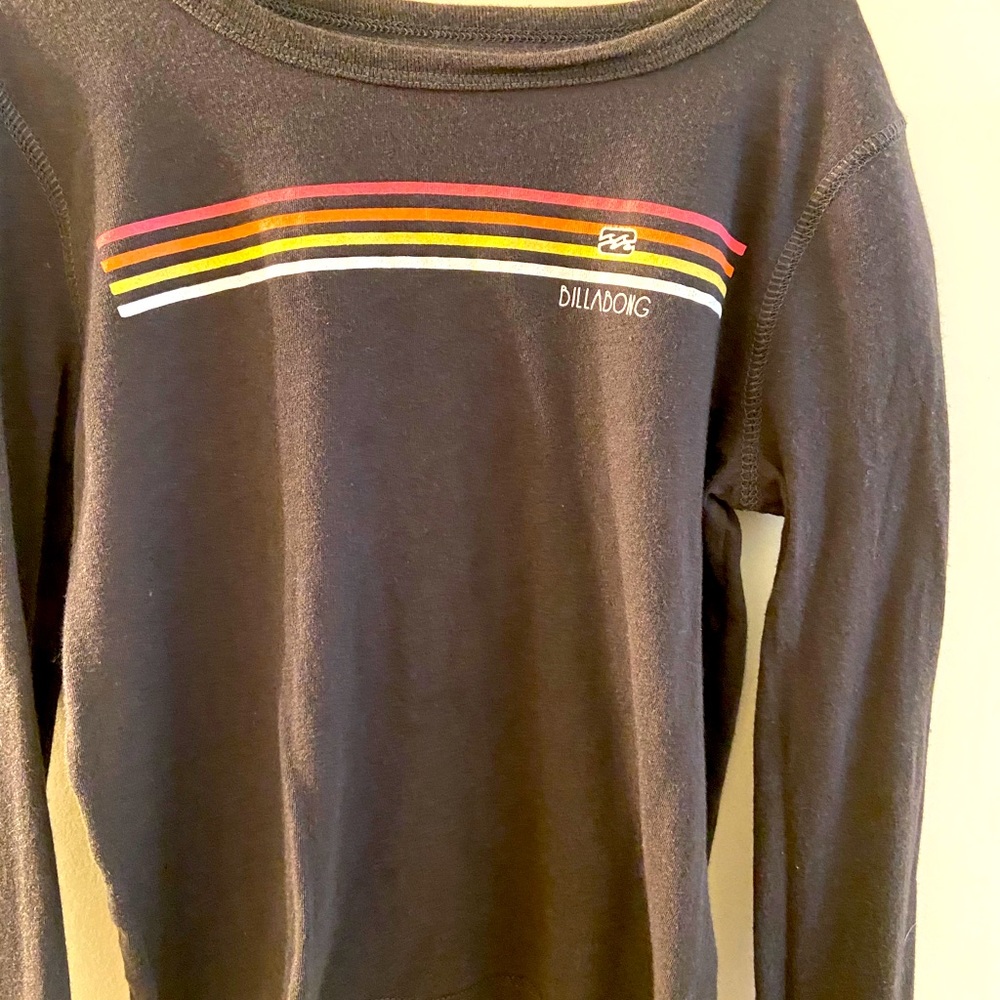 Girls size XS Billabong long sleeve shirt like new